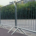 Hot Dipped Galvanized Metal Crowd Control Barrieren